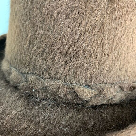 VINTAGE Biltmore Canadian Panda Feathered Fedora - Picture 8 of 9